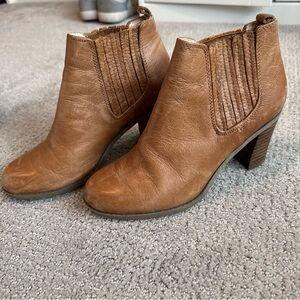 Dr. Scholl's Brown Heeled Ankle Boots